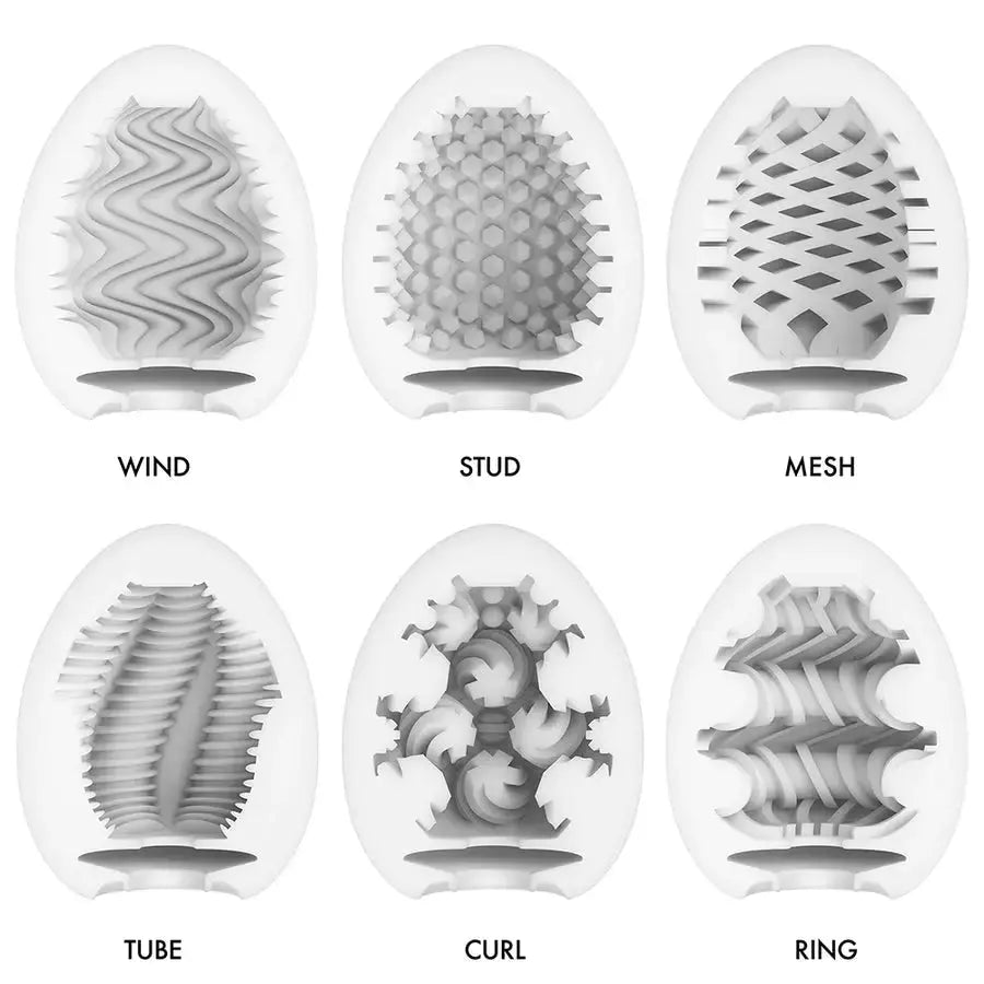 Disposable Male Masturbator Set - Tenga Egg Variety Pack - Wonder  Manual Stroker