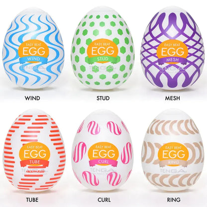 Disposable Male Masturbator Set - Tenga Egg Variety Pack - Wonder  Manual Stroker