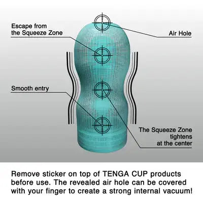 Disposable Vacuum Masturbation Cup Extra Gentle Stroker  Manual Stroker