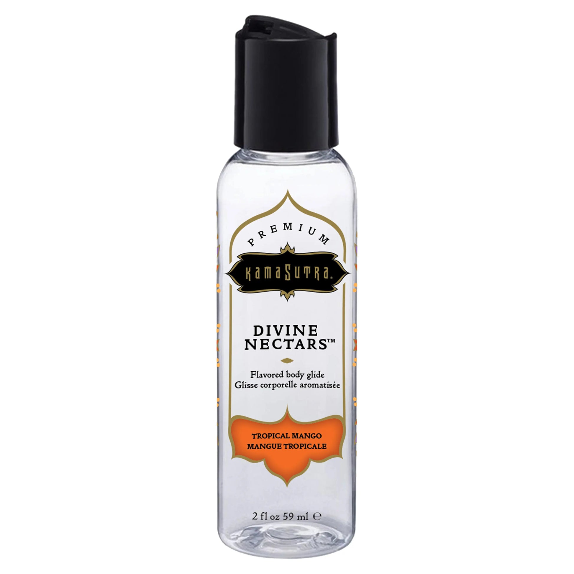 Divine Nectars Flavored Body Glide Tropical Mango 2 fl oz  Lubes, Lotions and Accessories
