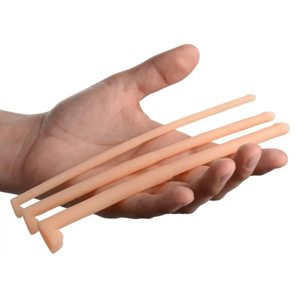 Dockers Silicone Urethral Penis Sound Set  Medical