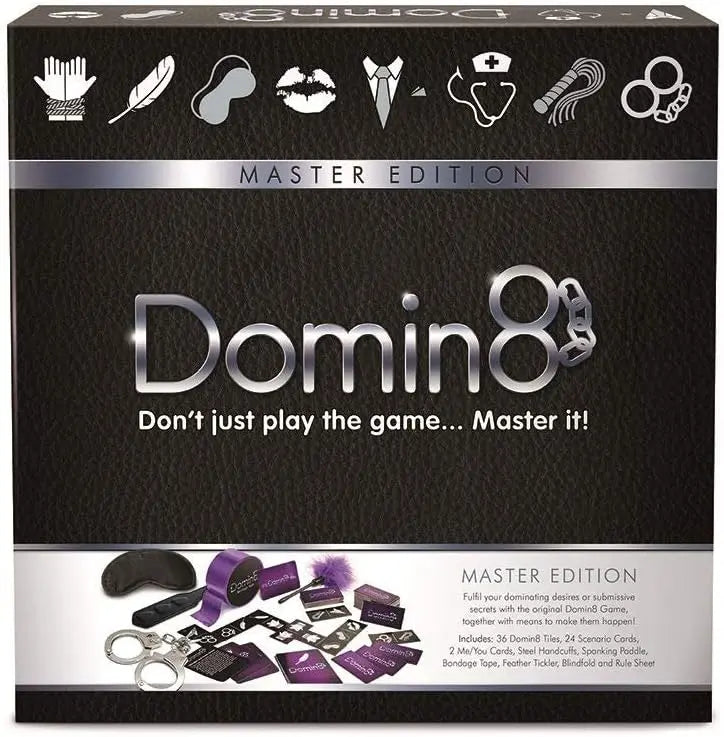Domin8 Master Edition Sex Game for Couples Beginner Bondage BDSM Game  Games