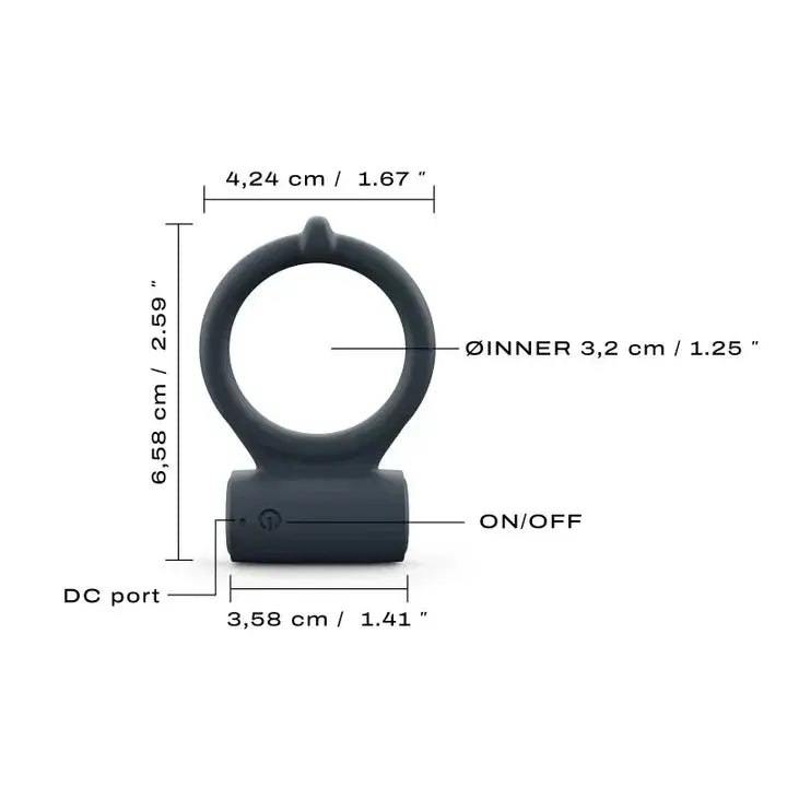 Dorcel POWER CLIT + Cock Ring Sex Toy for Couples  Vibrating Cock Ring