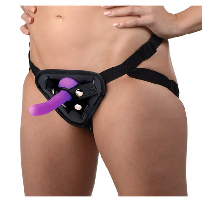 Double G Deluxe Vibrating Strap-On Dildo Pegging Kit  Strap-Ons and Harnesses
