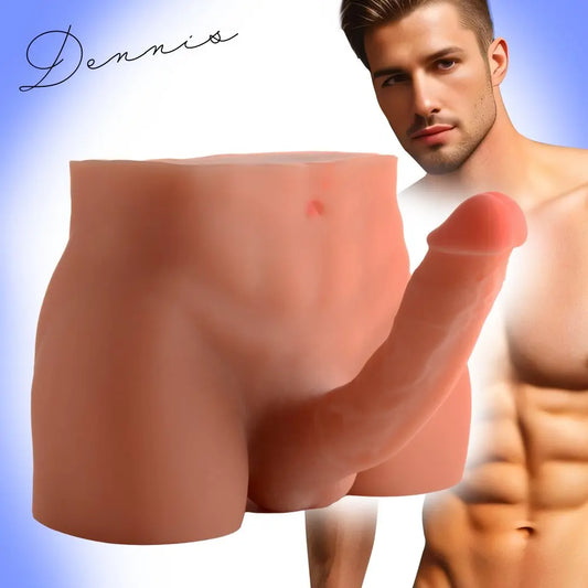 Double Up Dennis Realistic 3D Ass Masturbator Male Sex Doll  Love Dolls and Accessories