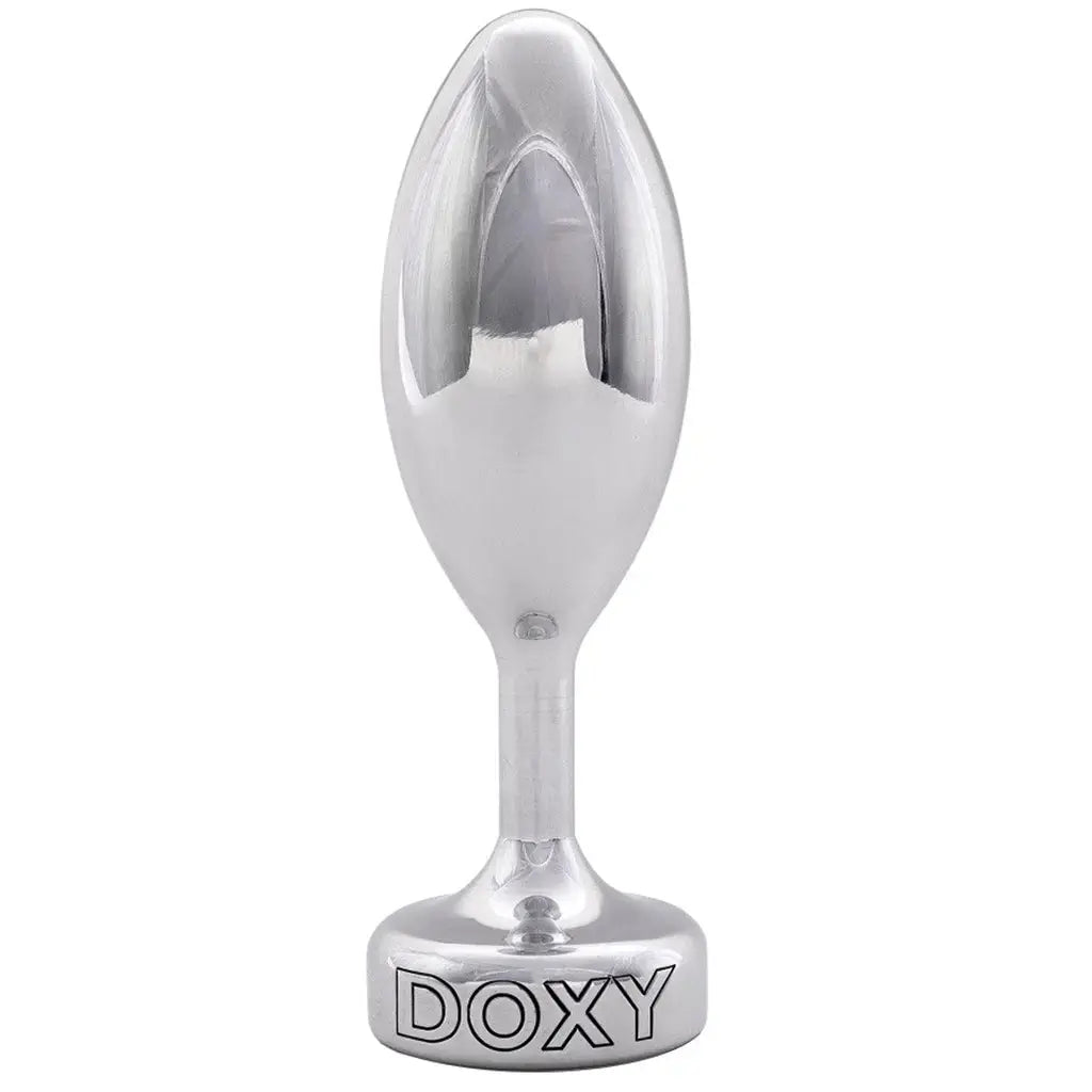Doxy Luxury Metal Butt Plug Sex Toy - Smooth  Metal Anal Plug Sex Toy