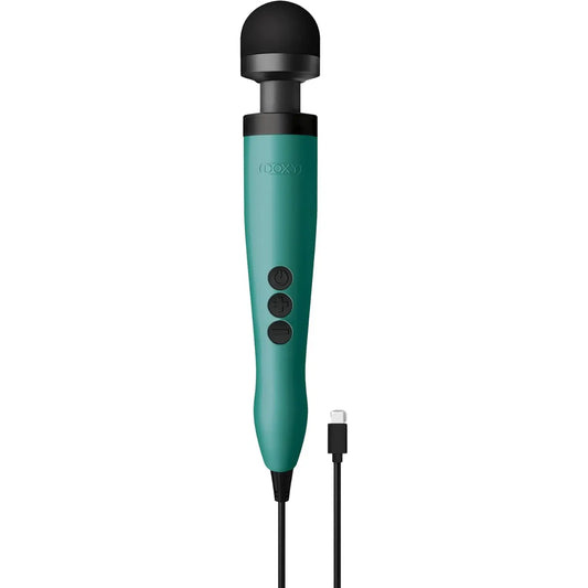 Doxy Wand Vibrator 3 USB-C - Turquoise  Vibrators