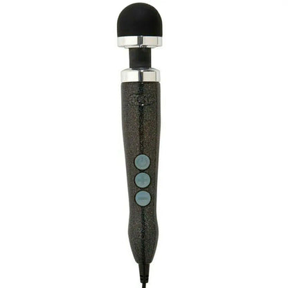 Doxy Wand Vibrator Die Cast 3 - Disco Black Glitter Powerful Vibrator  Wand Vibrator