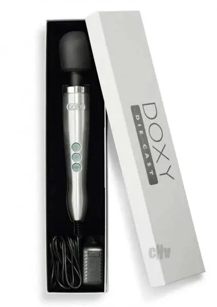 Doxy Wand Vibrator Die Cast - Brushed Metal Best Wand Sex Toy  Vibrators