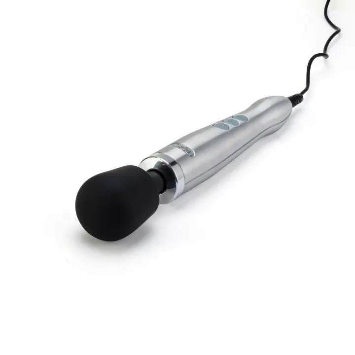 Doxy Wand Vibrator Die Cast - Brushed Metal Best Wand Sex Toy  Wand Vibrator