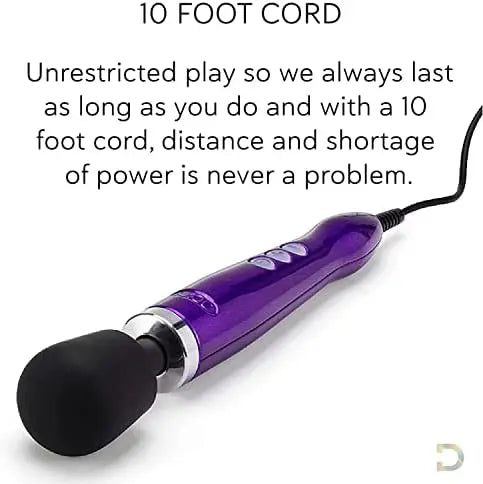 Doxy Wand Vibrator Die Cast - Purple Powerful Vibrator  Vibrators