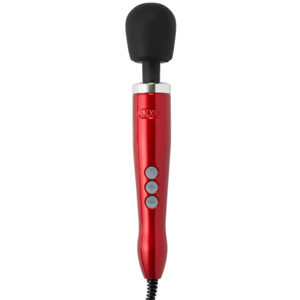 Doxy Wand Vibrator Die Cast - Red Wand Vibrator  Wand Vibrator