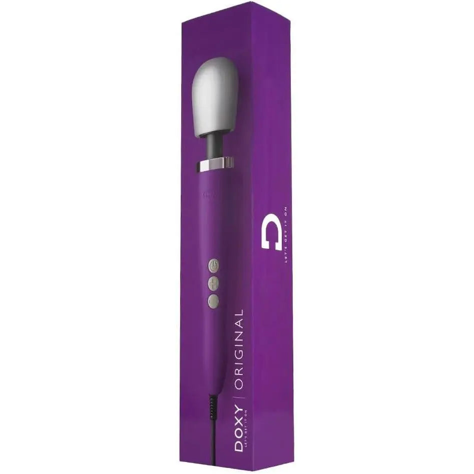 Doxy Wand Vibrator Doxy Original - Purple Powerful Vibrator  Vibrators