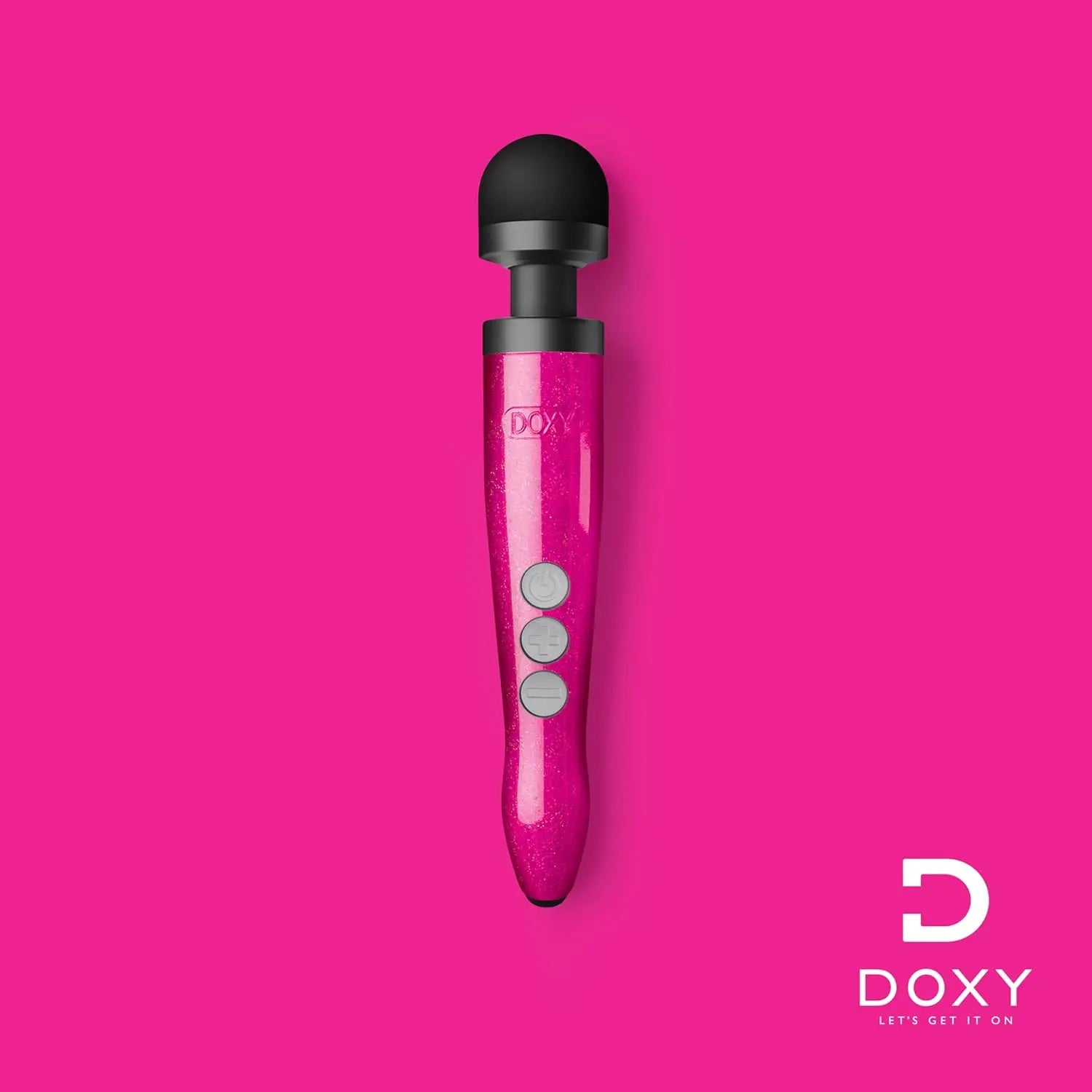 Doxy Wand Vibrator Rechargeable Sex Toy Die Cast 3R Hot Pink  Vibrators