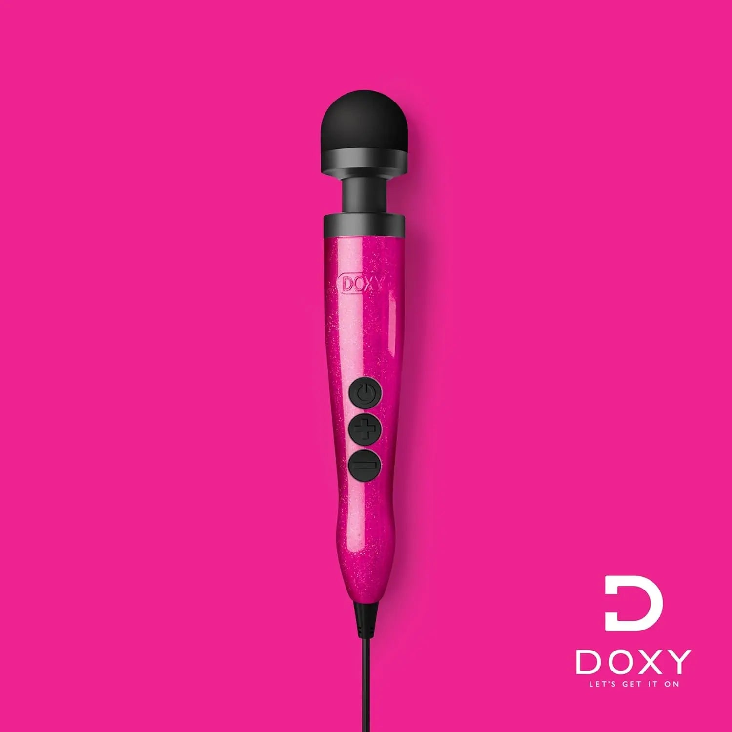 Doxy Wand Vibrator Sex Toy Die Cast 3 - Breast Cancer Awareness Edition  Vibrators