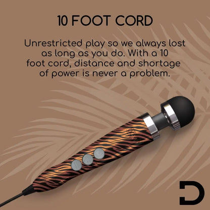 Doxy Wand Vibrator Sex Toy Die Cast 3 - Tiger Wand Vibrator  Vibrators