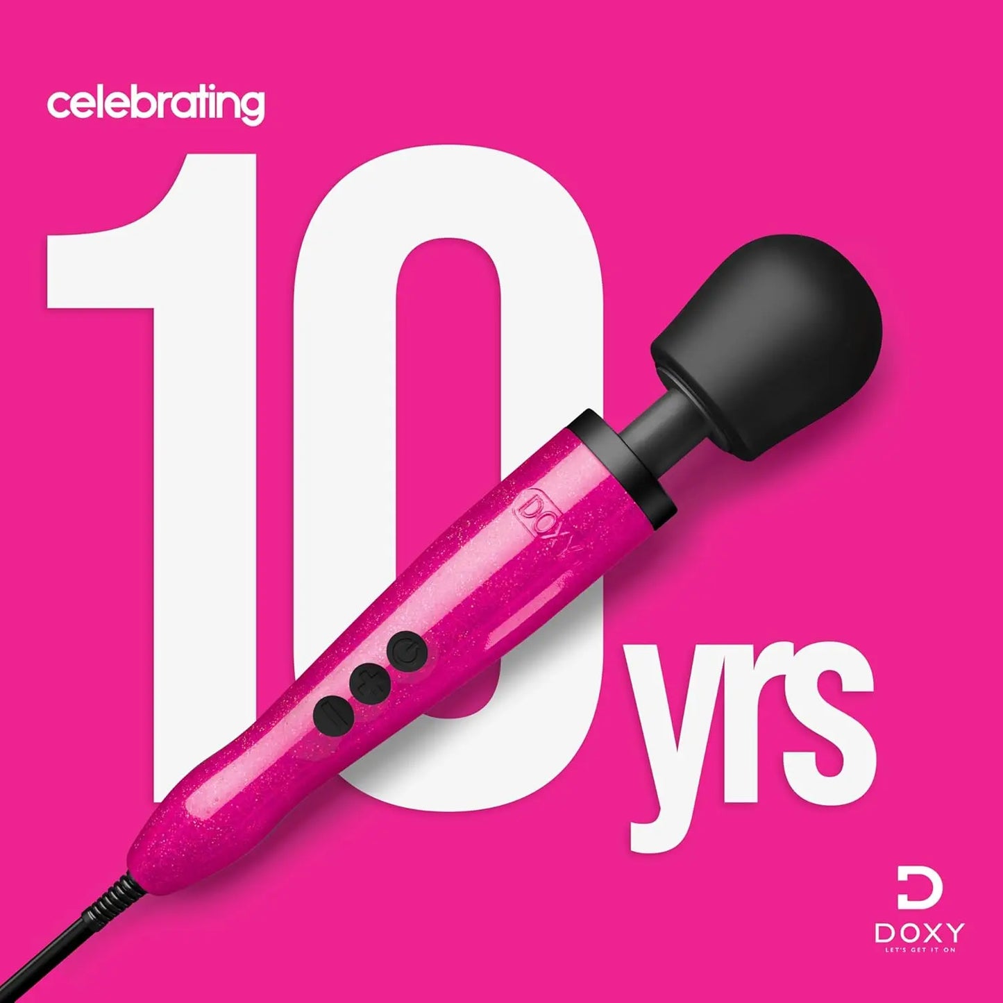 Doxy Wand Vibrator Sex Toy Die Cast - Breast Cancer Awareness  Vibrators