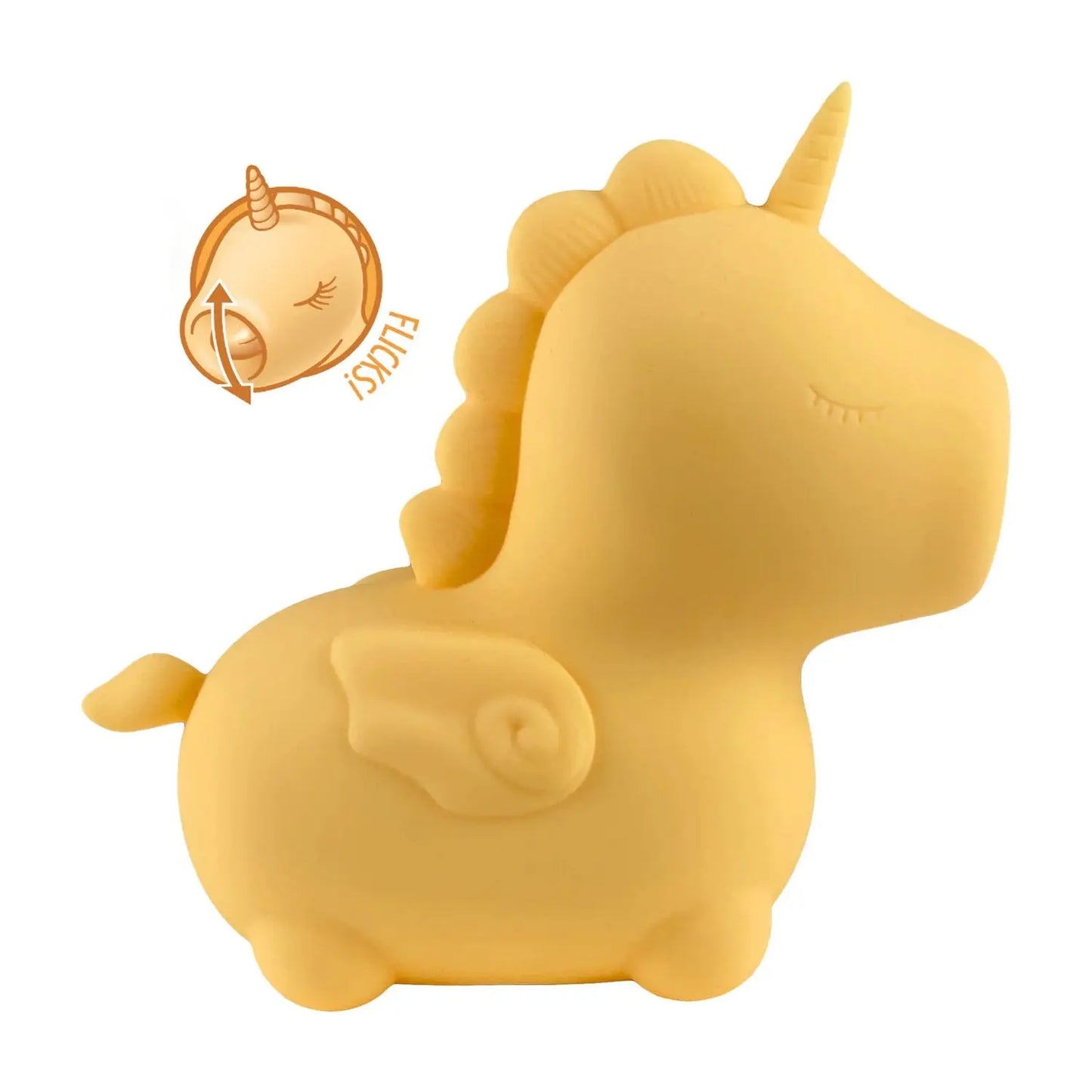 Dragon Unicorn Sex Toy Unihorn Bean Blossom Flicking Vibrator Sex Toy for Women Yellow  Licking Vibrator