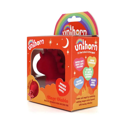 Dragon Unicorn Sex Toy Unihorn Blaze Diablo Vibrator Forked Tongue Devil Sex Toy  Licking Vibrator
