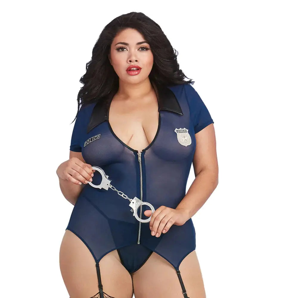 Dreamgirl Police Bedroom Costume Queen Size  Lingerie - Costumes