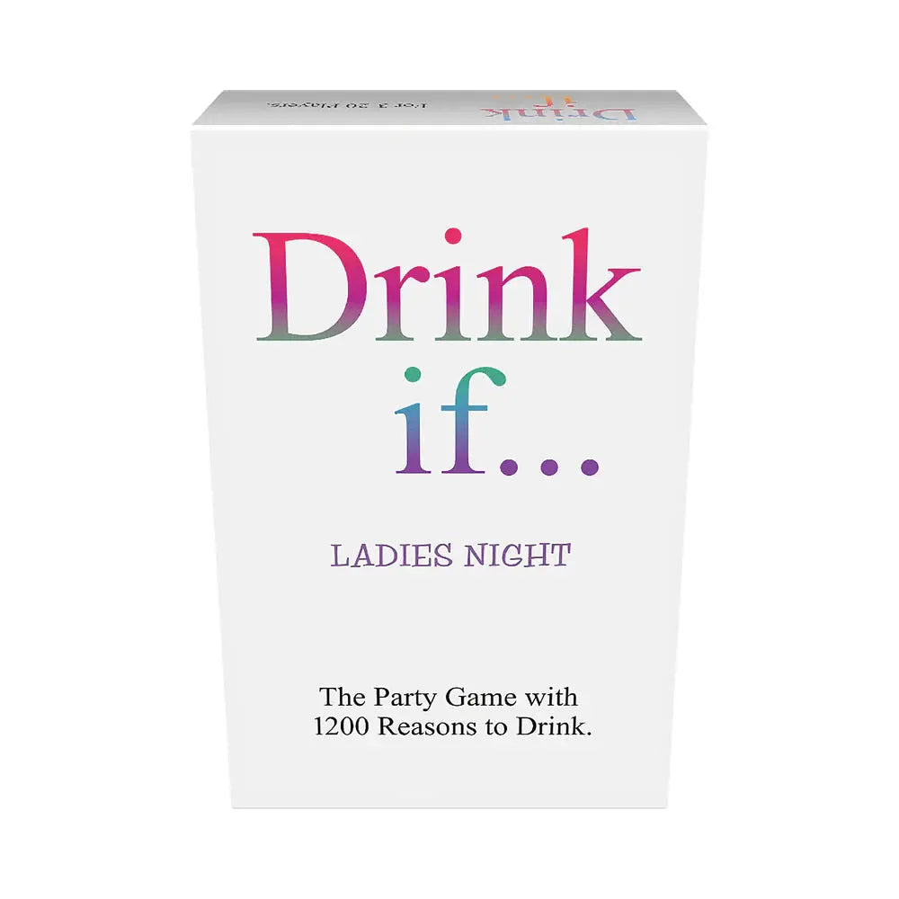 Drink If... Ladies Night Game  Games - Drinking