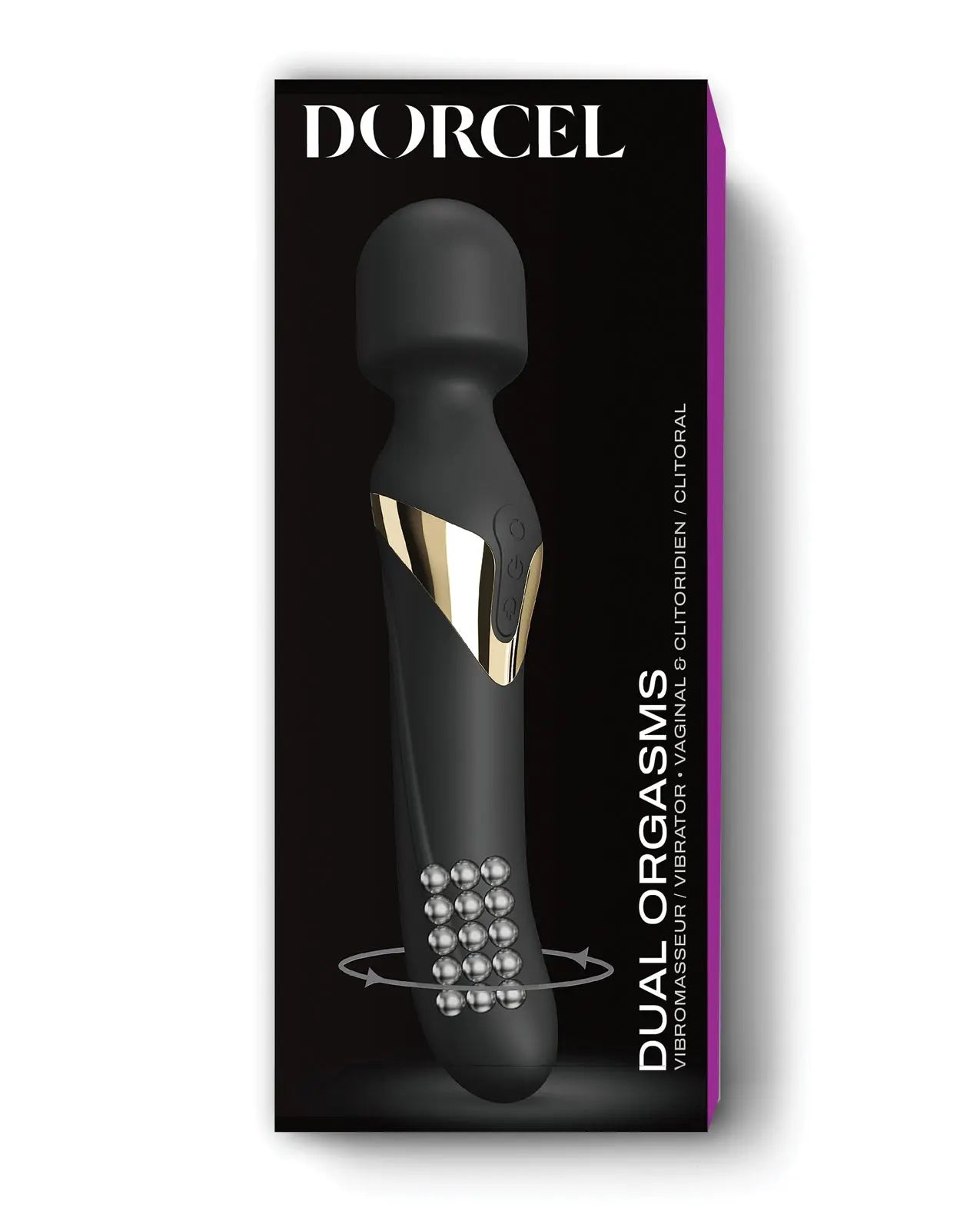 Dual Orgasms Wand Vibrator Sex Toy for Women  Wand Vibrator