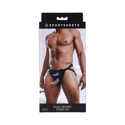 Dual Penetration Harness Kit Dual Desires Strap On  Strap-Ons and Harnesses
