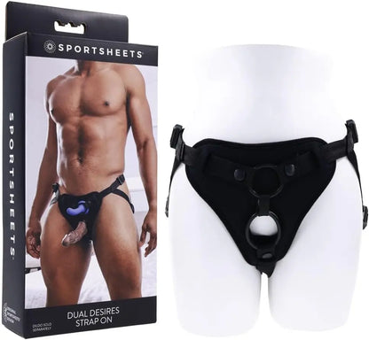 Dual Penetration Harness Kit Dual Desires Strap On  Strap-Ons and Harnesses