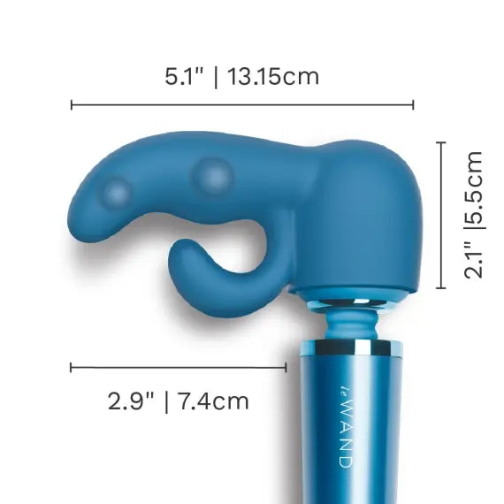 Dual Petite Silicone Attachment  Vibrators