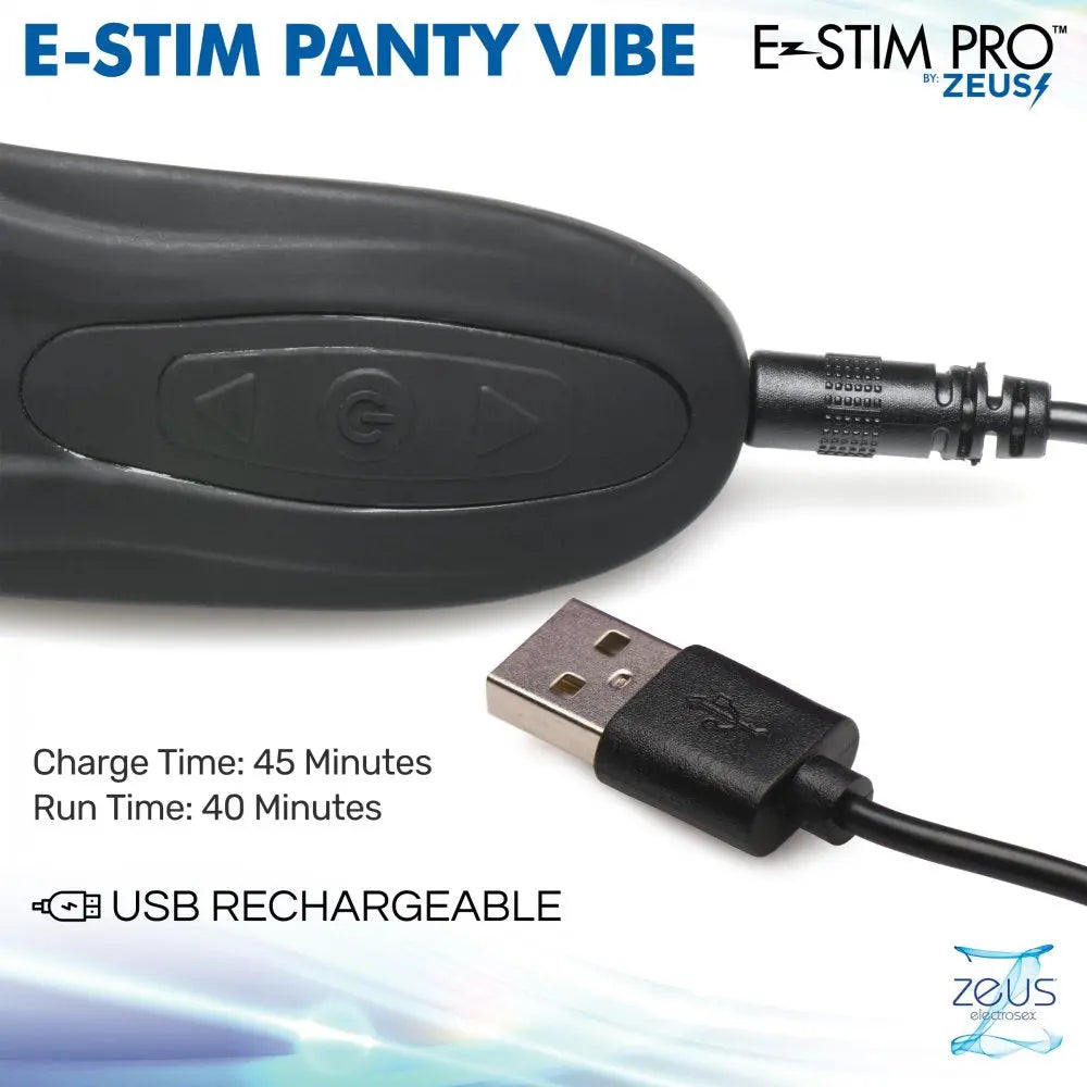 E-Stim Panty Vibe with Remote Control  Electro