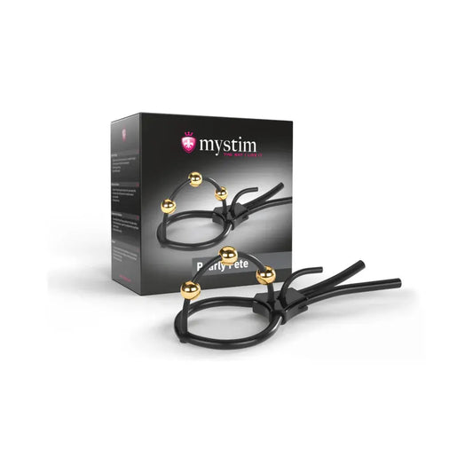 E-Stim Penis Stimulator Mystim Pearly Pete Corona Glans Strap  E-Stim Penis Toy