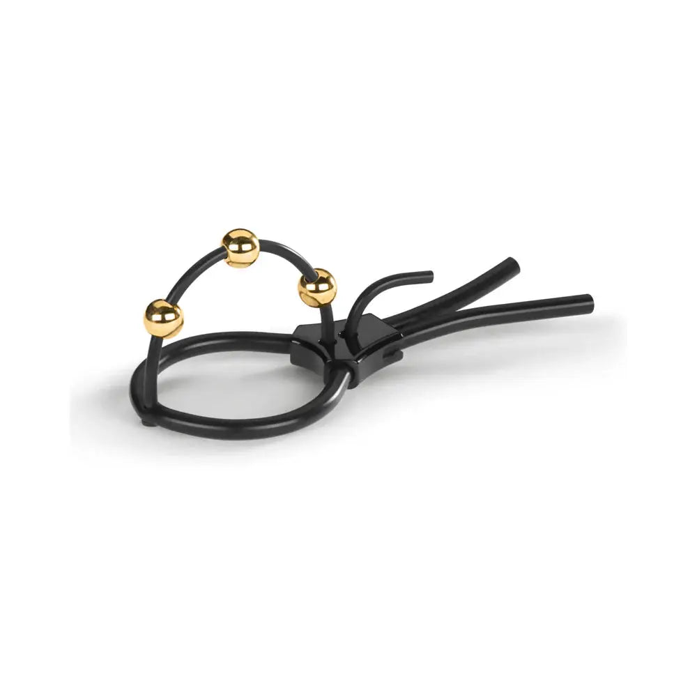 E-Stim Penis Stimulator Mystim Pearly Pete Corona Glans Strap  E-Stim Penis Toy