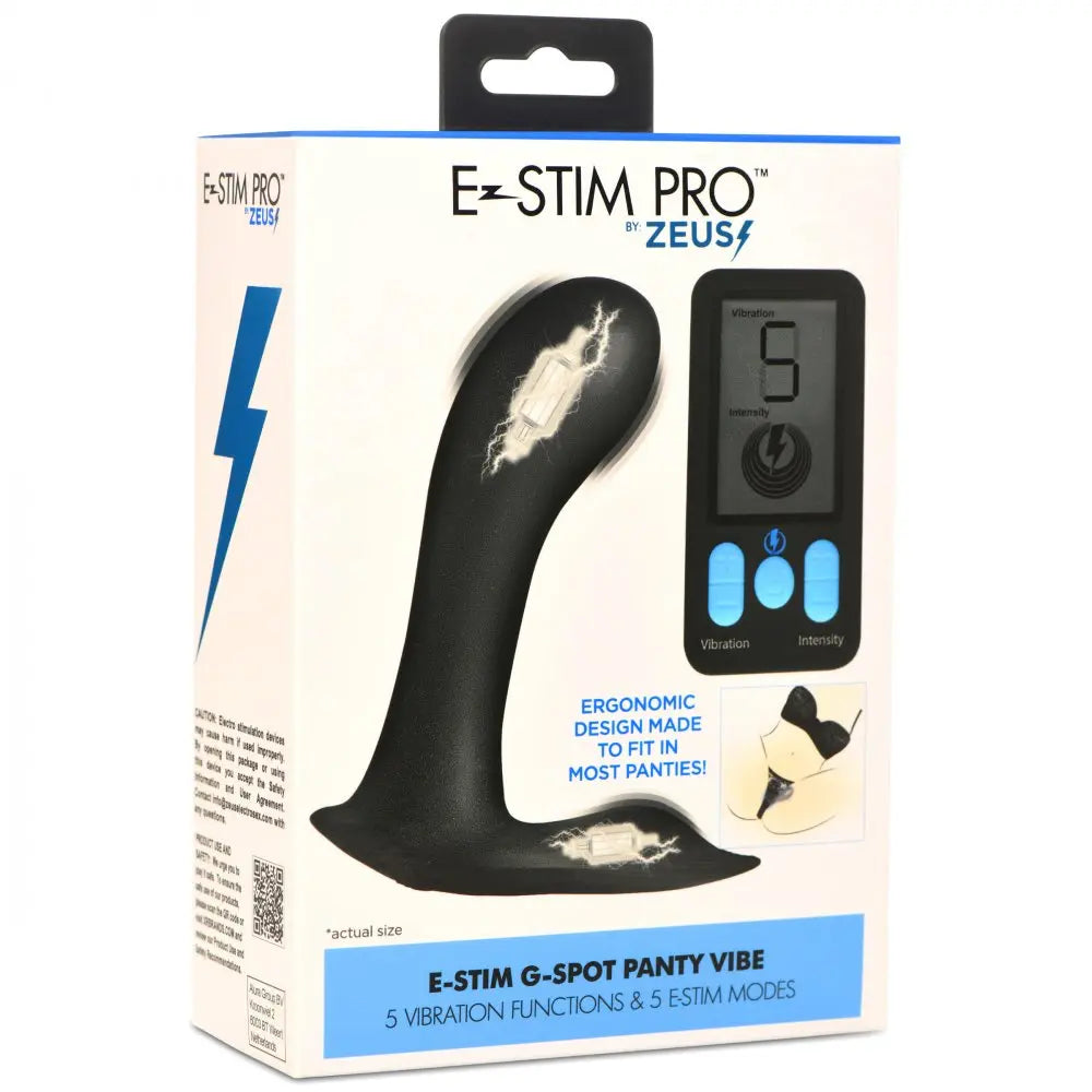 E-Stim Vibrator G-Spot Panty Vibe Silicone Sex Toy  E-Stim Vibrator