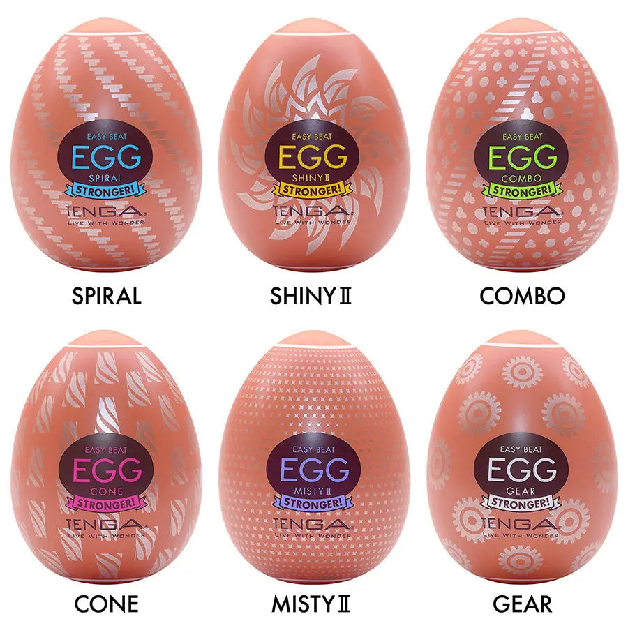 EGG VARIETY PACK - HARD BOILED II  Masturbators