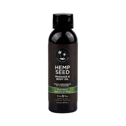 Earthly Body Hemp Seed Massage Oil 3-Piece Gift Set  Lubes, Lotions and Accessories