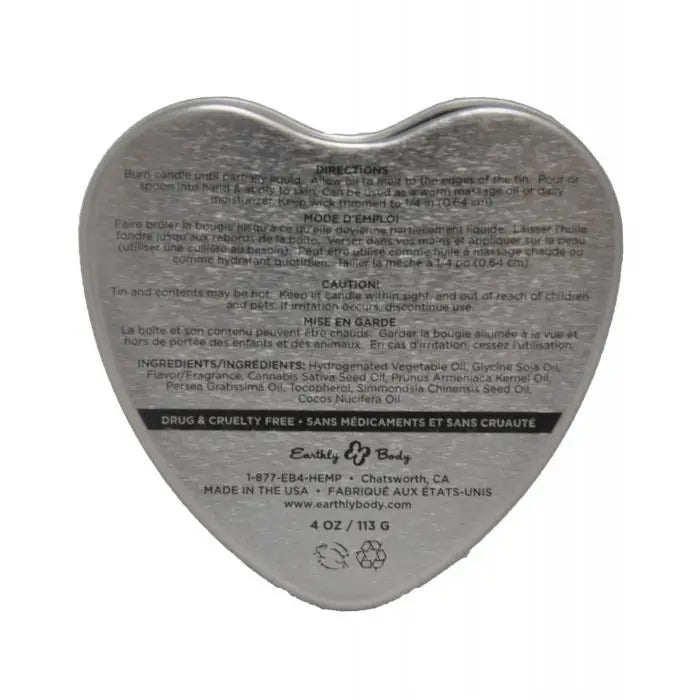 Edible Massage Candle Pineapple 4 oz / 113 g  Lubes, Lotions and Accessories