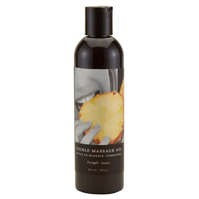 Edible Massage Oil Pineapple 8 fl oz / 237 ml  Lubes, Lotions and Accessories