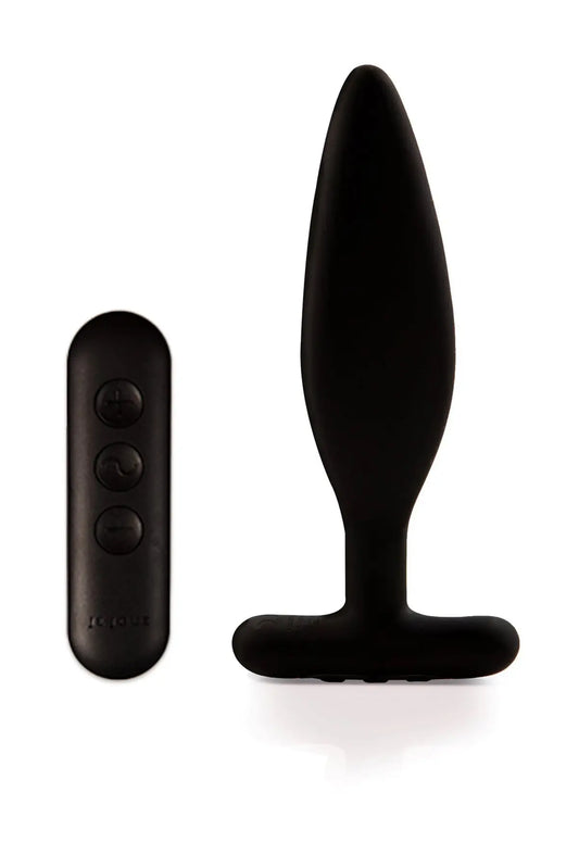 Egon Vibrating Butt Plug Black  Anal