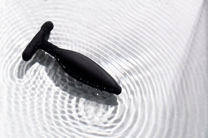 Egon Vibrating Butt Plug Black  Anal