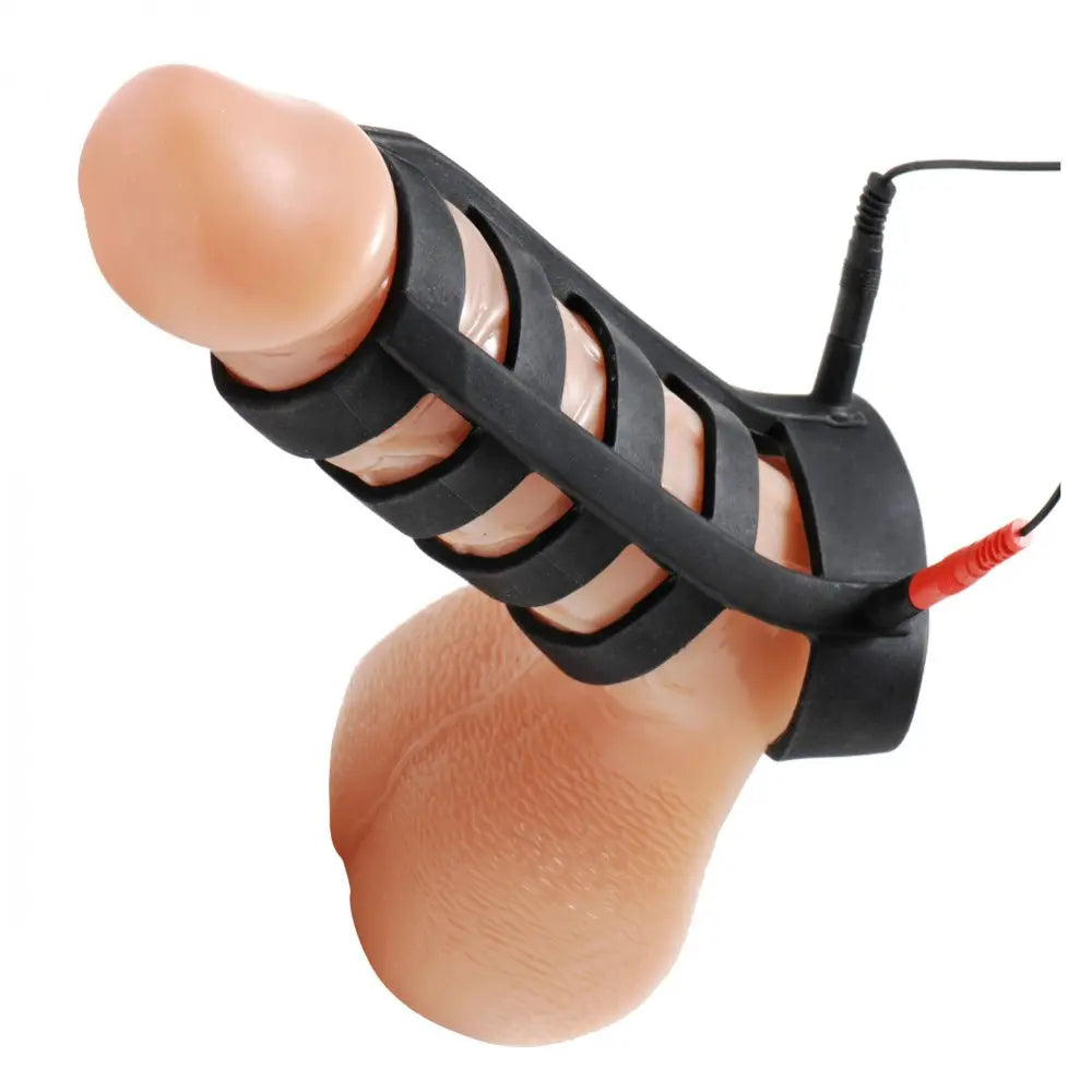 Electrosex Cock Cage Power Cage E-Stim Cock and Ball Sheath Silicone  Electro