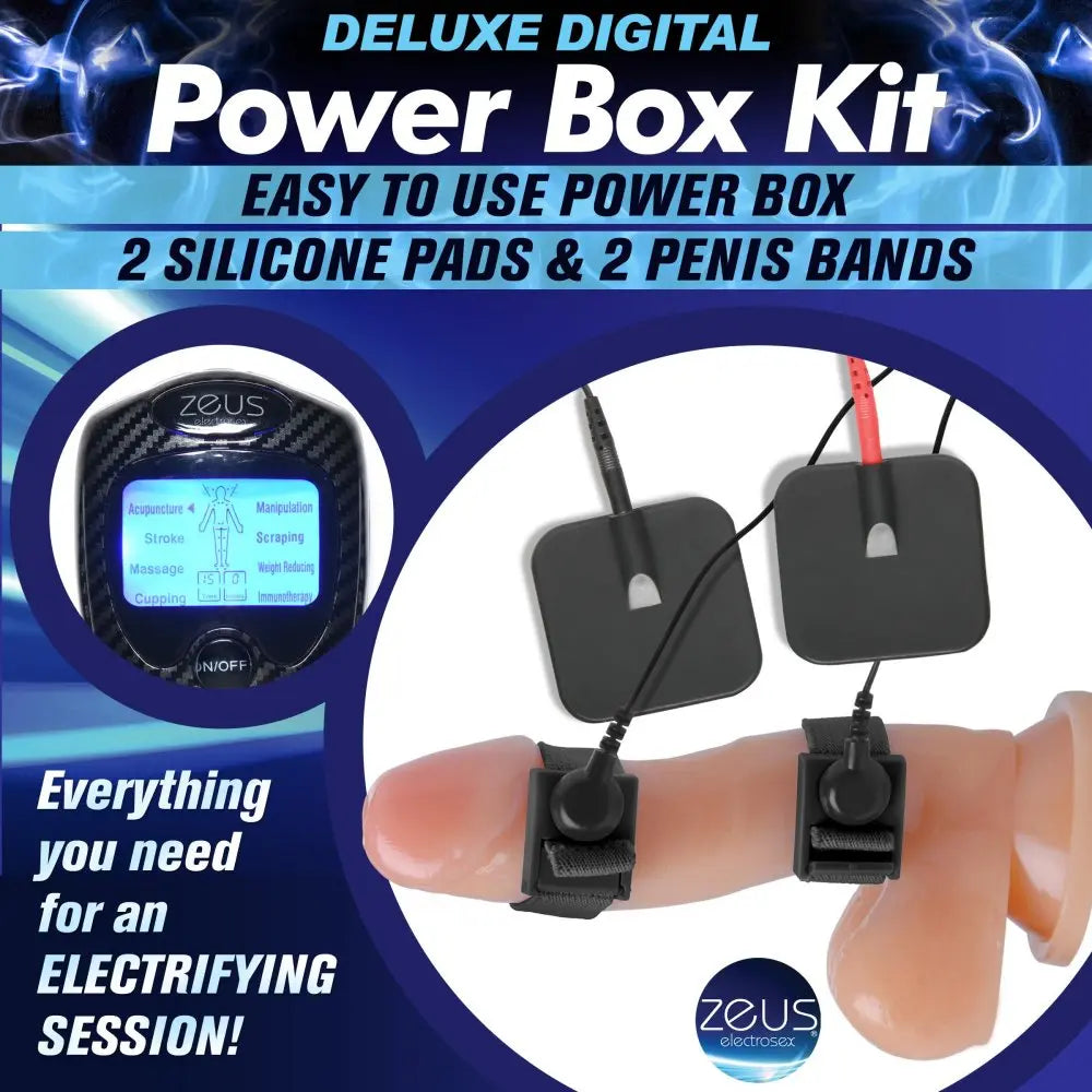 Electrosex Kit Deluxe Power E-Stim Box Kit  Electro