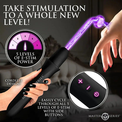 Electrosex Kit - Elektrawand Rechargeable E-Stim Wand with Attachment  Fetish - ElectroStim