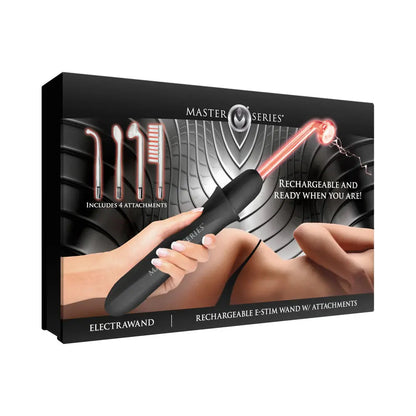 Electrosex Kit - Elektrawand Rechargeable E-Stim Wand with Attachment  Fetish - ElectroStim