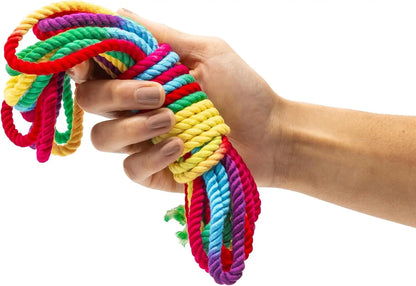 Emojibator Funfetti Rainbow Bondage Rope  Bondage Rope