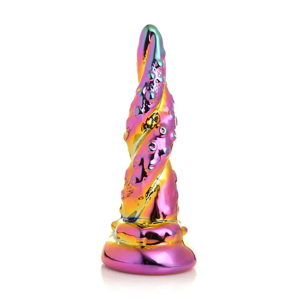 Enchantress Rainbow Glass Dildo Octopus Anal Toy  Glass Dildo