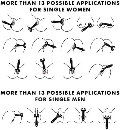 Endless Fun Couples Vibrator Sex Toy - Blue  Couples Sex Toy