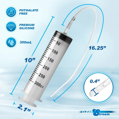 Enema Syringe with Tube - 300ml  Medical