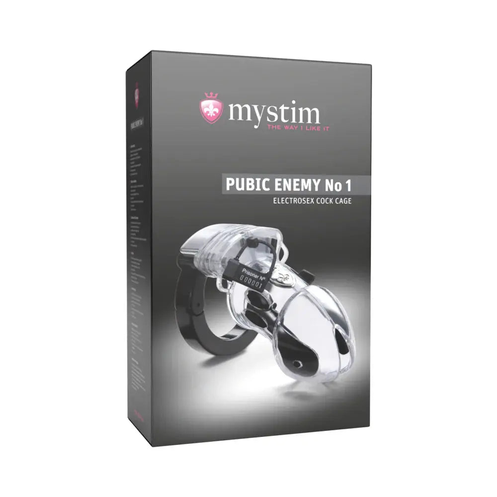 Estim Chastity Mystim Pubic Enemy No 1 Electrosex Cock Cage  Fetish - ElectroStim