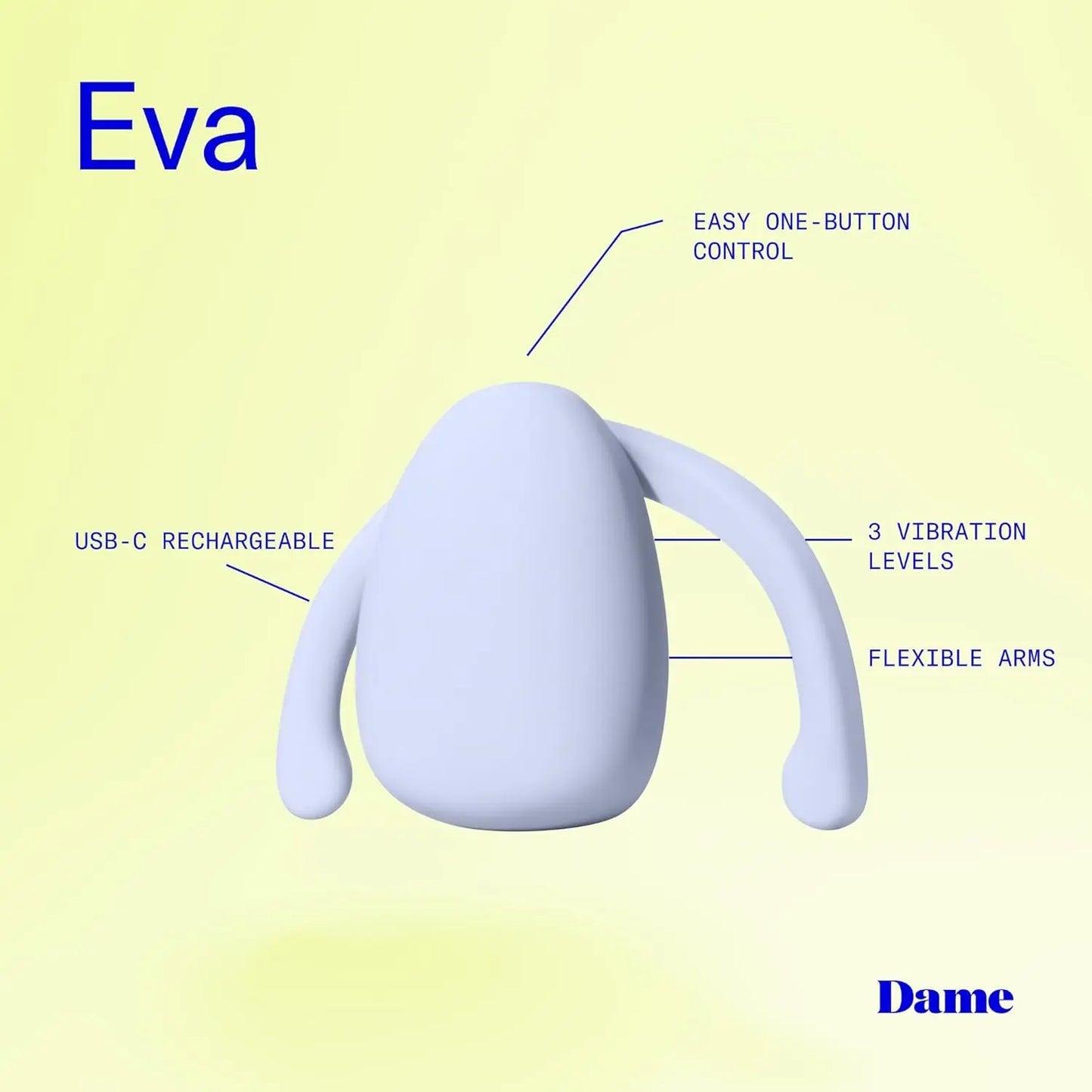 Eva - Ice Hands-free Clitoral Vibrator  Vibrators