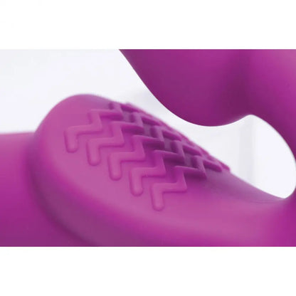 Evoke Vibrating Silicone Strapless Strap-on Dildo  Strap-on Dildo